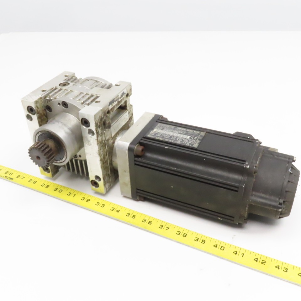 Indramat MDD065D-N-040-N2L-095PB1 3:1 Ratio 1333RPM Output DC Servo Gear Motor