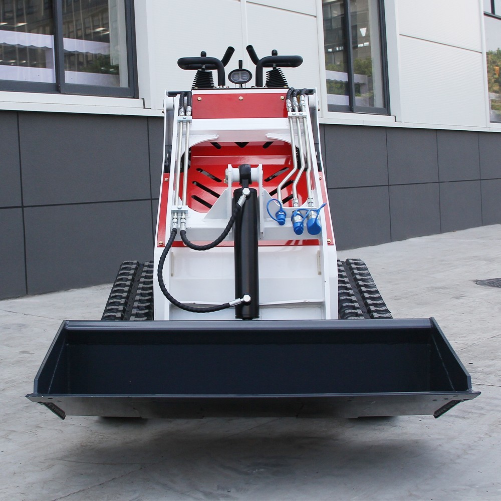 Mini Skid Steer Loader Tracked 13.5HP Stand-on Compact Skid Steer USA Stock