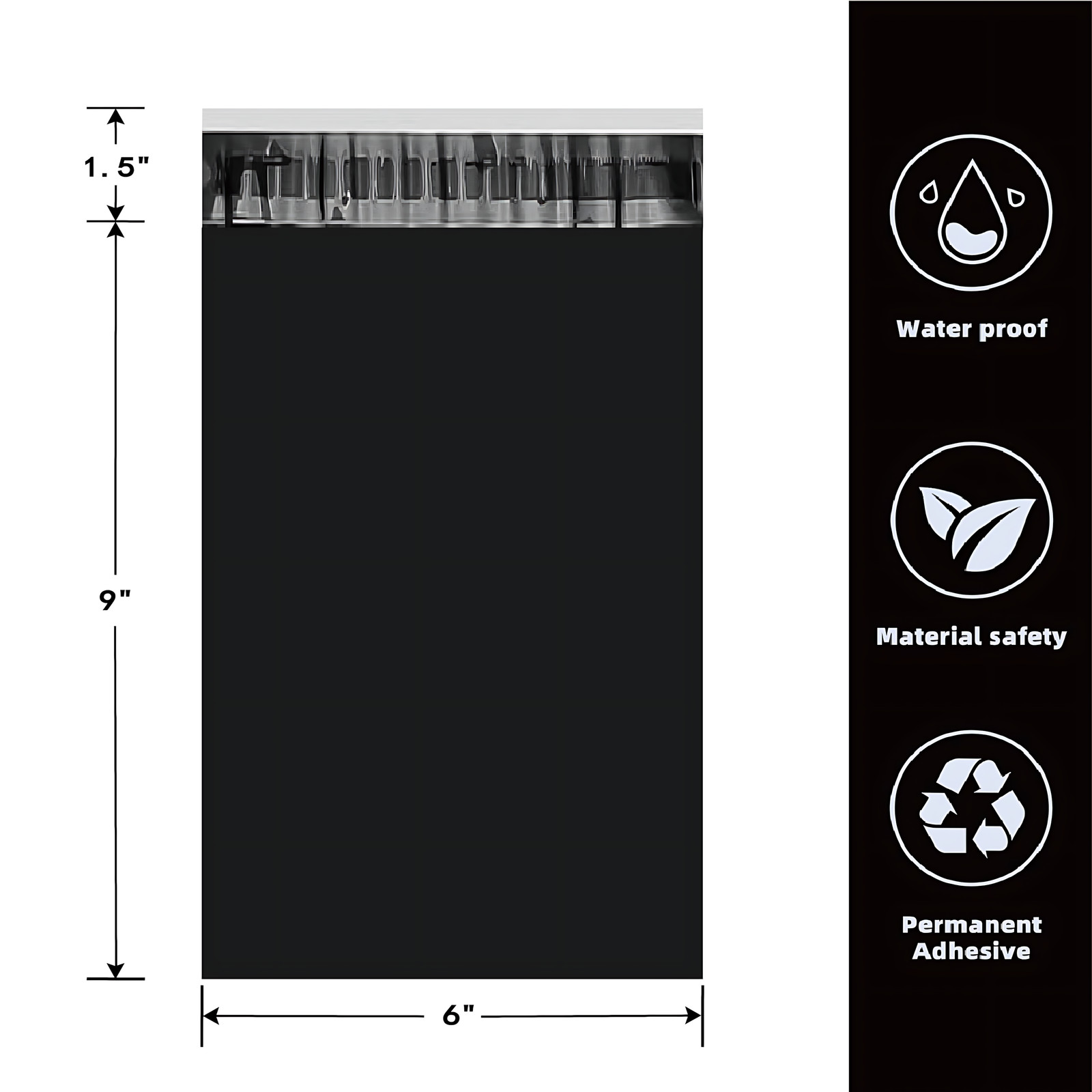 Poly Mailers Shipping Bags – 6×9 9×12 10×13 12×15.5 14.5×19 19×24 24×24 24×36 US