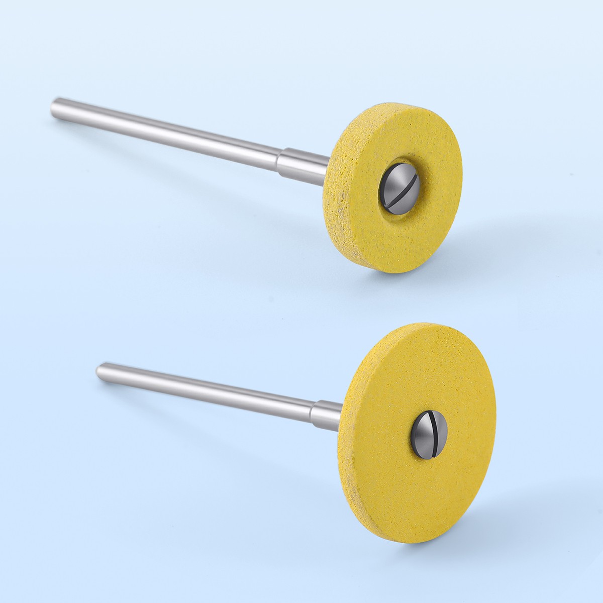 Dental Rubber Diamond Polisher Wheel Disc /Zirconia Porcelain Polish Burs HP