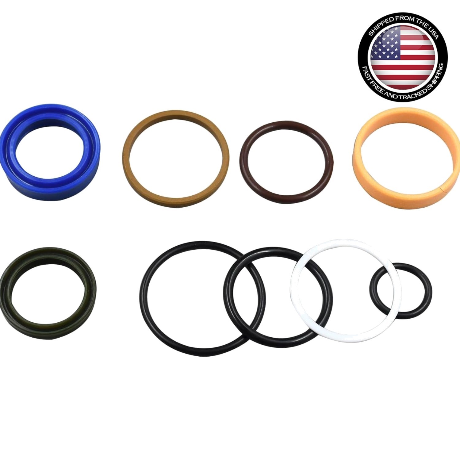 Replacement Seal Kit for Kubota Tractors – Restores Cylinder Hydraulic Function
