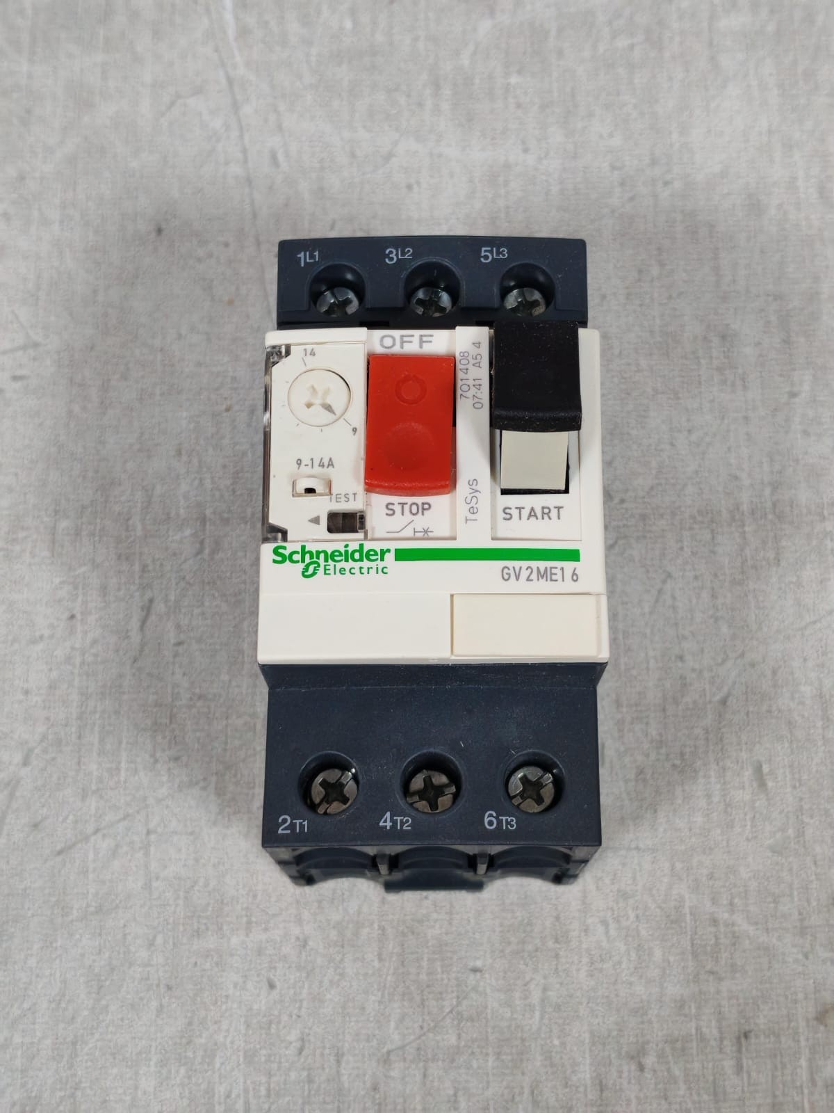 LOT 2PCS SCHNEIDER ELECTRIC GV2ME16 MOTOR CIRCUIT BREAKER