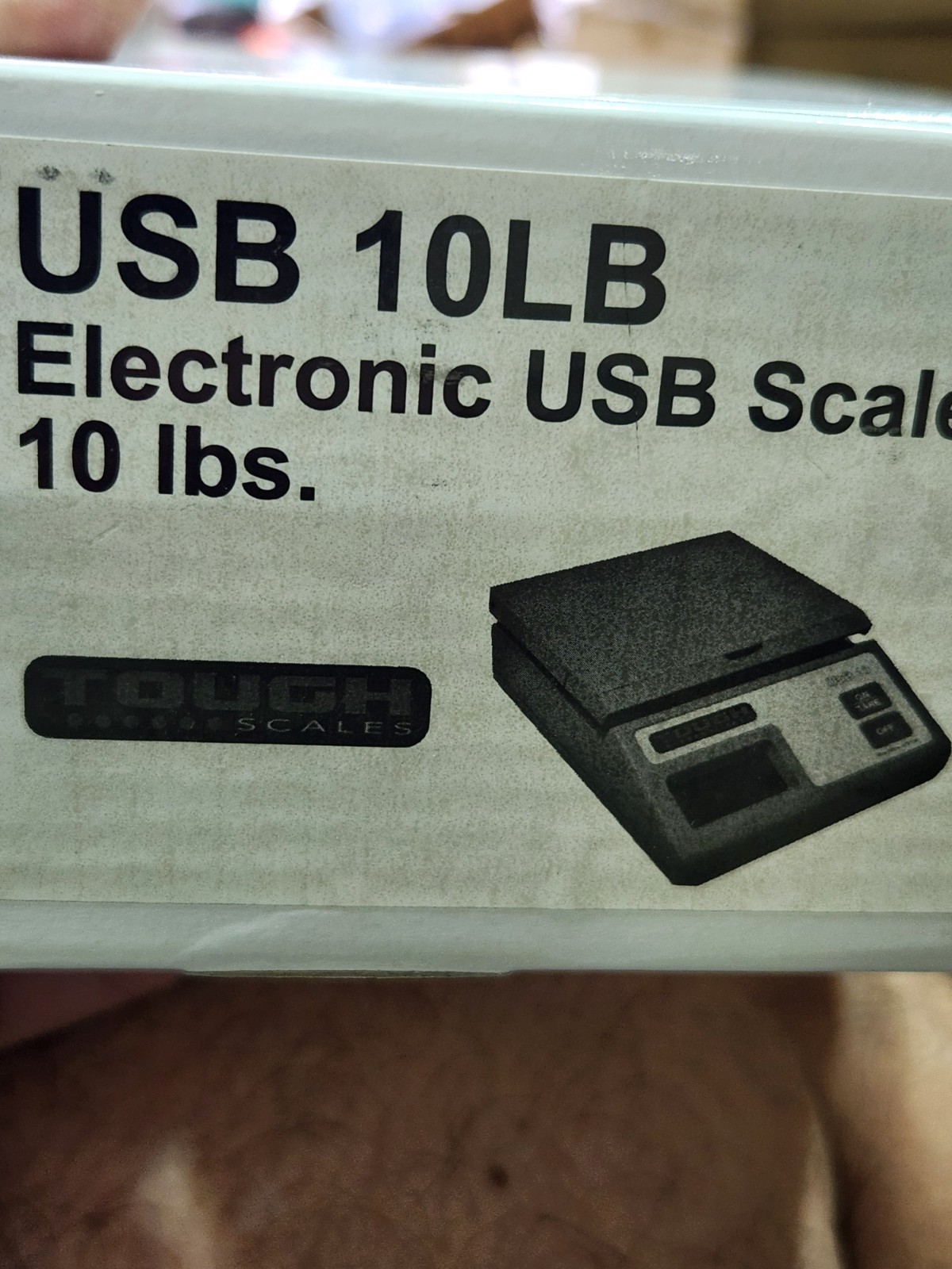 Brand New USPS TOUGH Digital 10 Pound Scale PC Connect