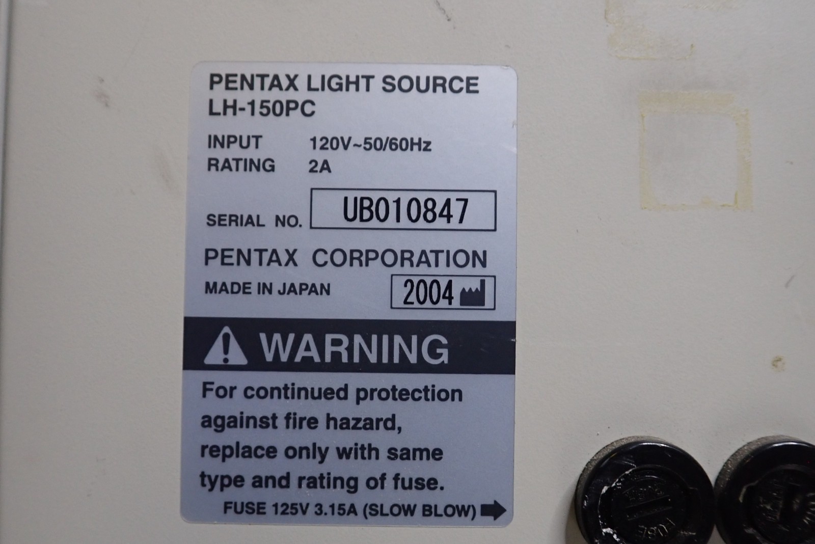 Pentax LH-150PC Halogen Light Source