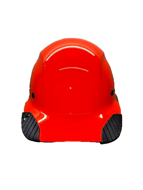 LIFT SAFETY-CAP STYLE-CARBON FIBER-50/50 HI-VIZ ORANGE & BLACK-ANSI CLASS C