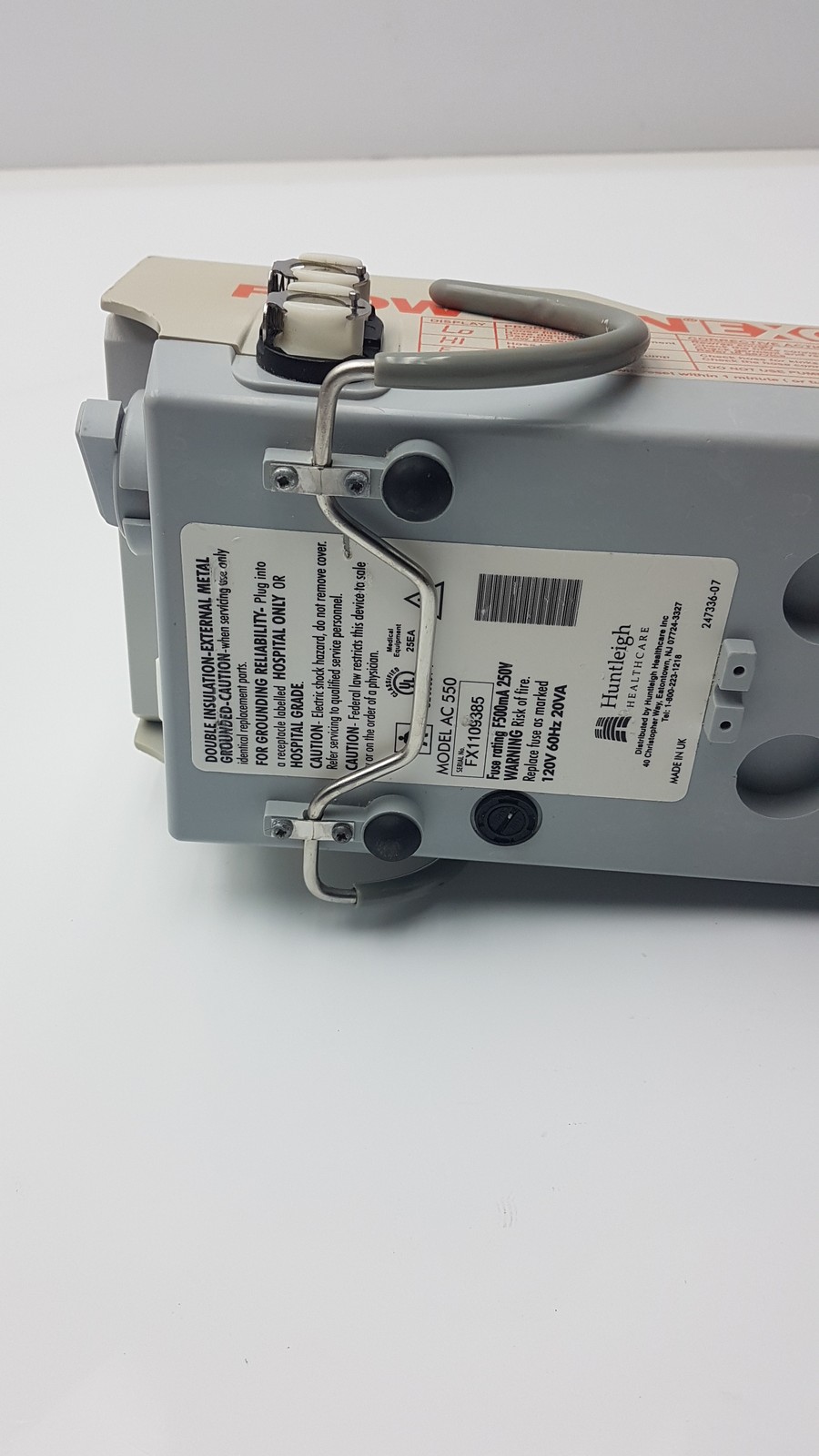 Arjohuntleigh Flowtron Excel AC 550