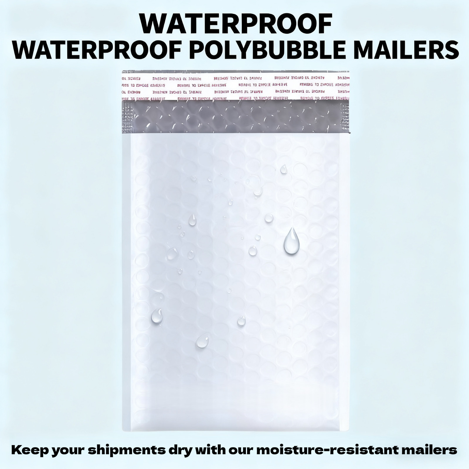 Any size POLY BUBBLE MAILER Shipping Mailing Bags Padded Envelope bags self-seal