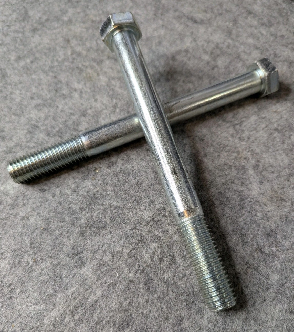 2PK 3/4″ – 10 UNC 8″ Long 2″ Partially Threaded Steel Grade 5 ZC3 Hex Head Bolts