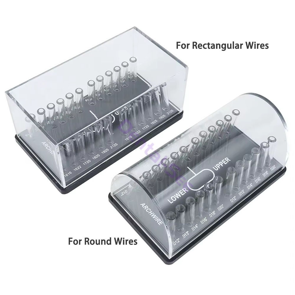 Dental Orthodontic Power Chain Ligature Tie Holder Case Organizer Storage Box
