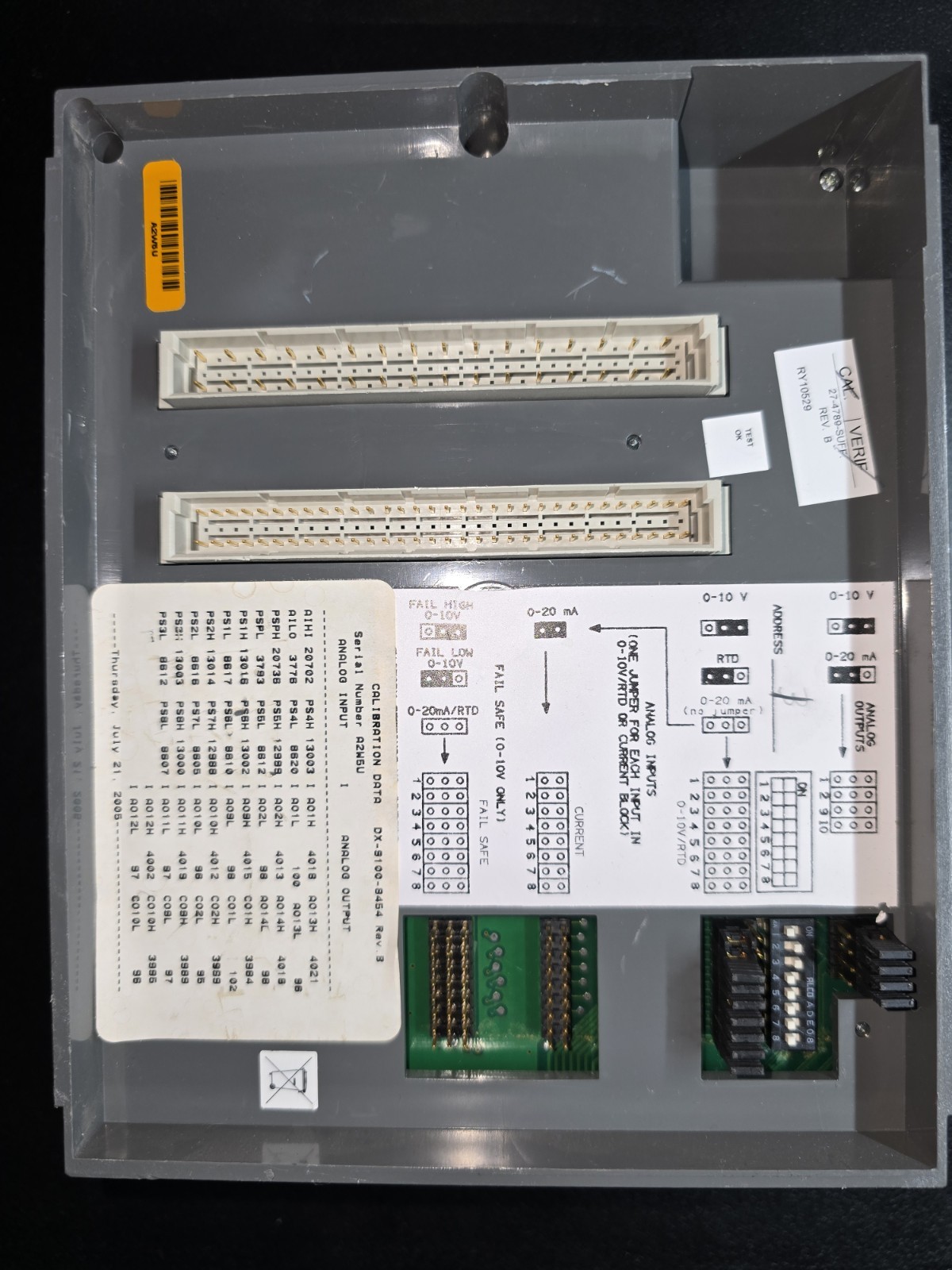 Johnson Controls Metasys DX-9100-8454 Extended Digital Controller Rev B