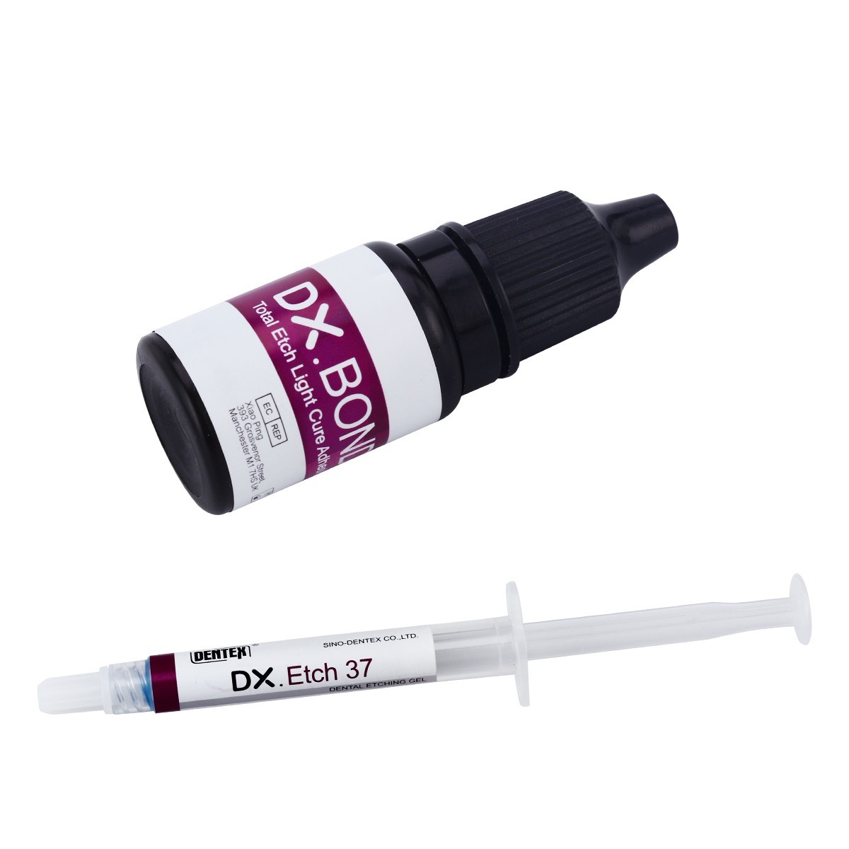 DENTEX Dental Light Cure Composite Resin Syringe Kit Shade A1 A2 A3 A3.5 B1