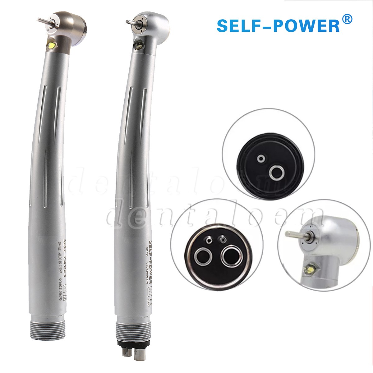 NSK Style Dental Fiber Optic LED E-generator high speed handpiece 4 HOLE/2HOLE