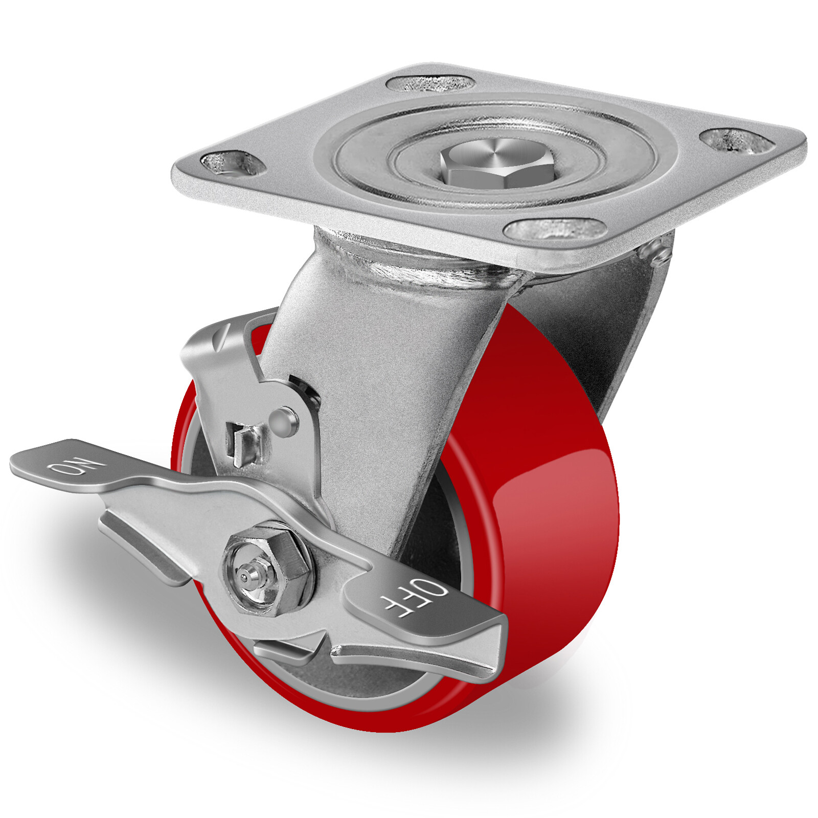 4 Inch Caster Wheels Heavy Duty,Capacity800-3200LB
