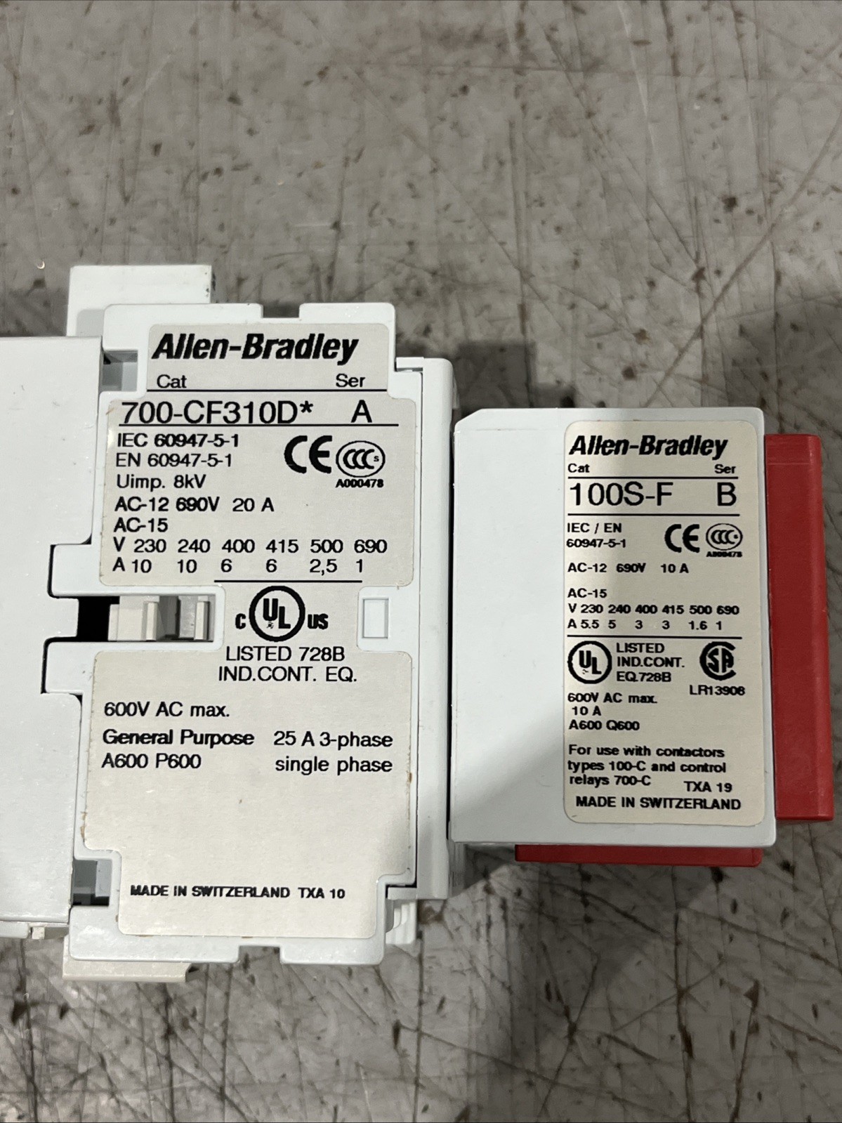 🔥Allen Bradley 700S-CF620DJC Safety Relay, New Free Shipping🇺🇸