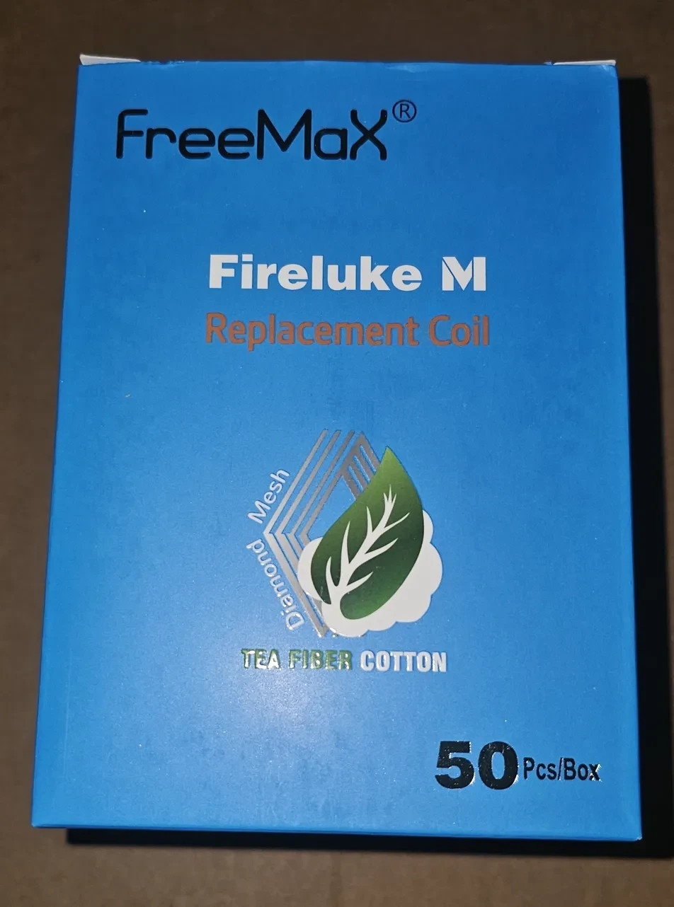 Freemax Fireluke M TNX2 0.5Ω Tea Fiber Cotton Mesh Coils 50-Pack AUTHENTIC NEW