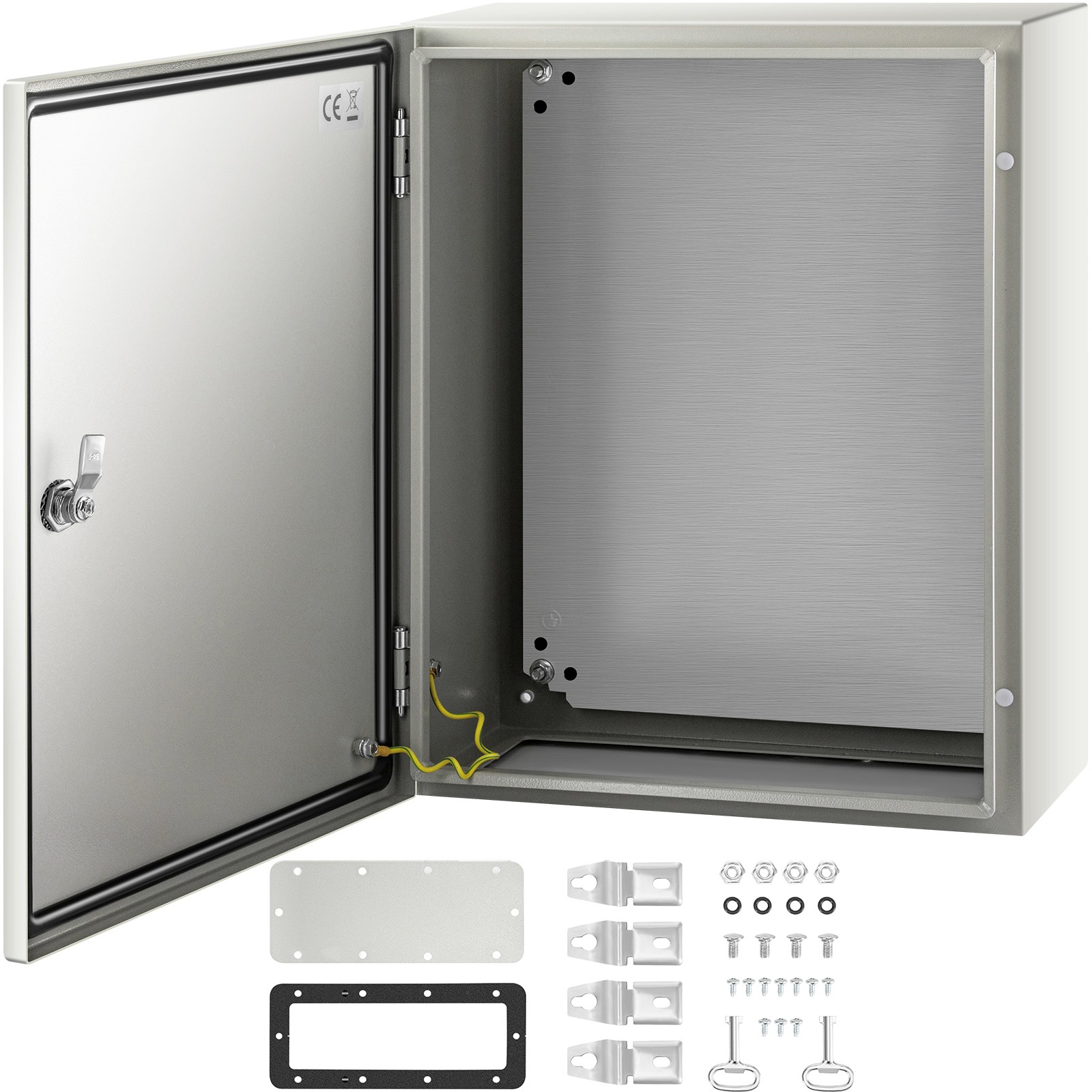Carbon Steel Electrical Enclosure Box 20x16x8″ IP65 Wall Junction Box Outdoor