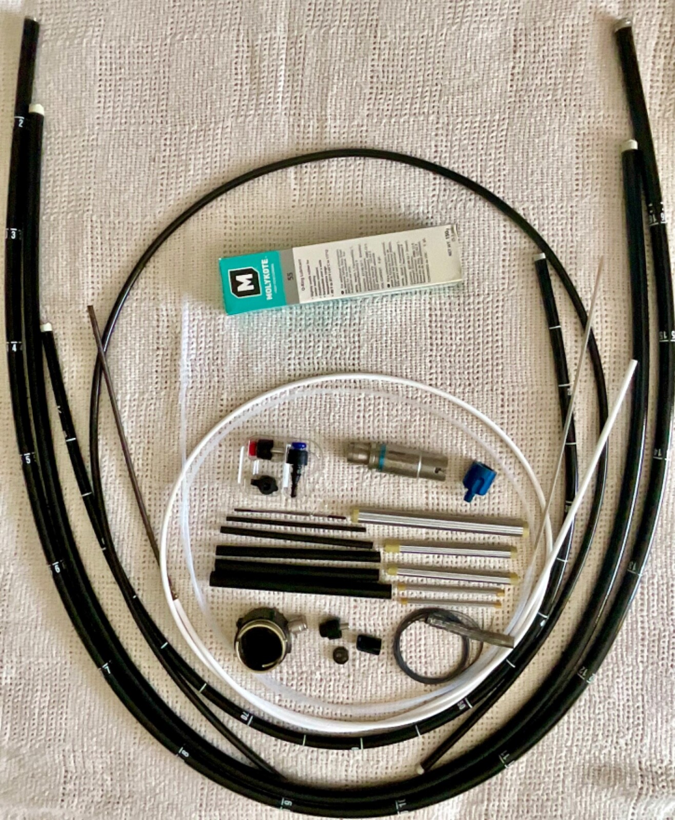 Medical Bending Rubber, ID11.0xOD12.0x180mm, Endoscopes Olympus Pentax