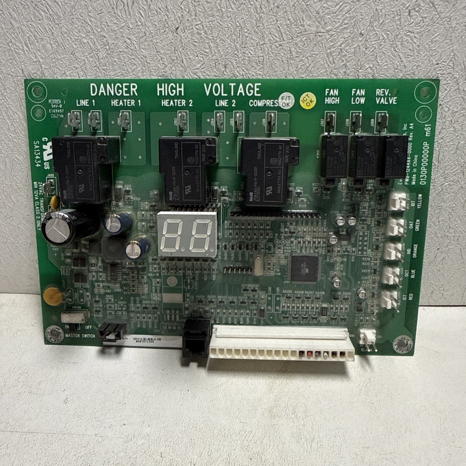 Amana PWB-1244A4-0000 Goodman PTAC PCBCP133 Control Circuit Board