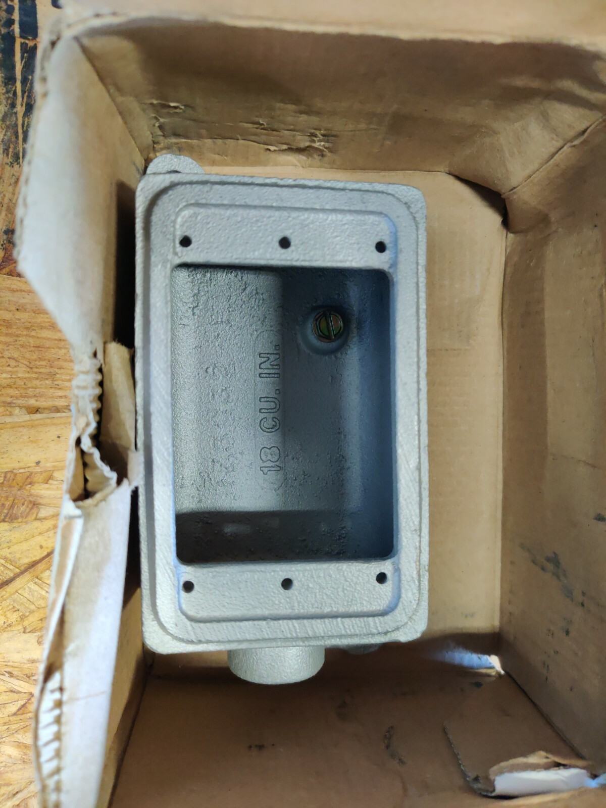 NEW EGS Appleton Electric APP FS-1-50 Single Gang 1/2″ Device Box