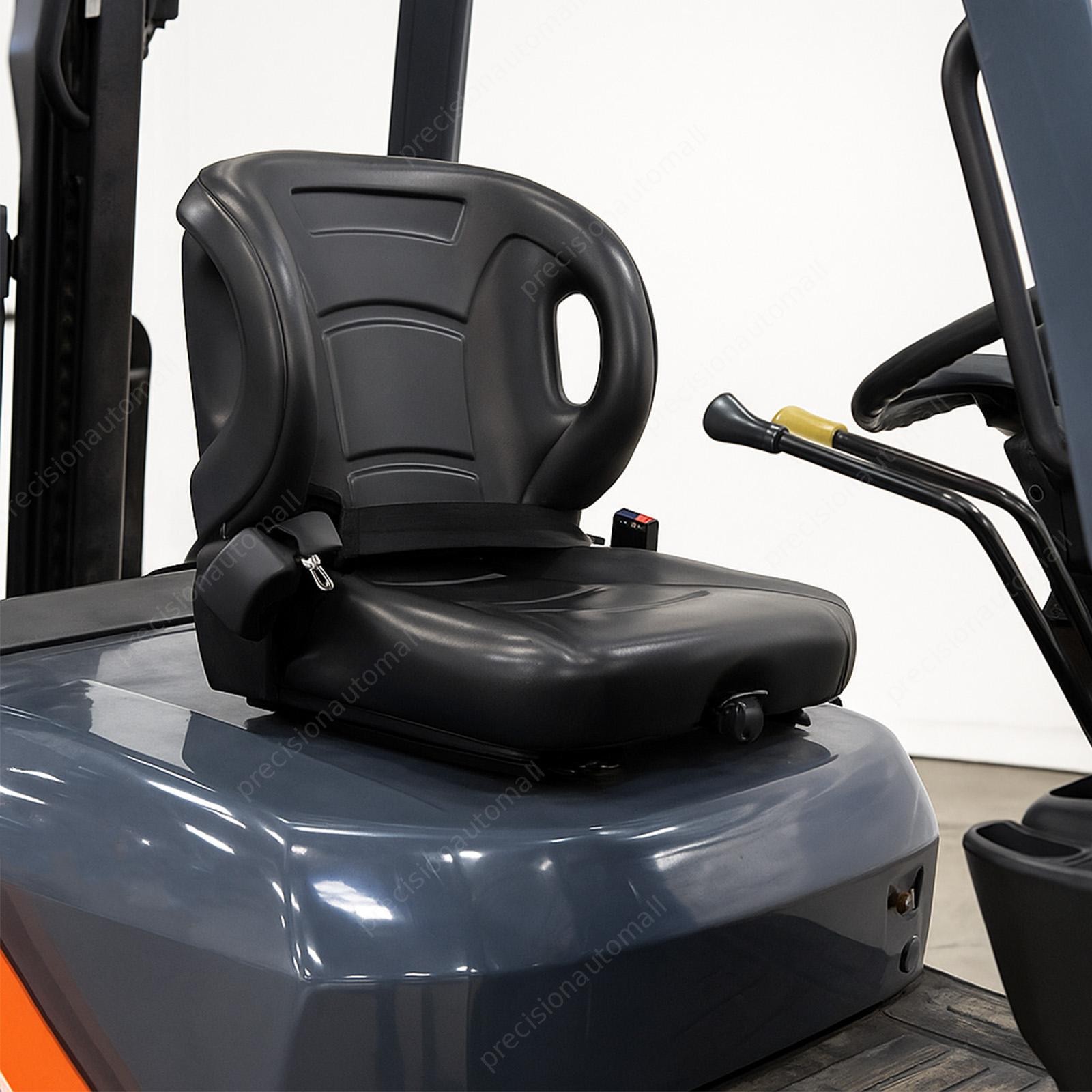 CONTOURED FOR TOYOTA FORKLIFT SUSPENSION SEAT W/ SEATBELT SWITCH PREMIUM QUALITY