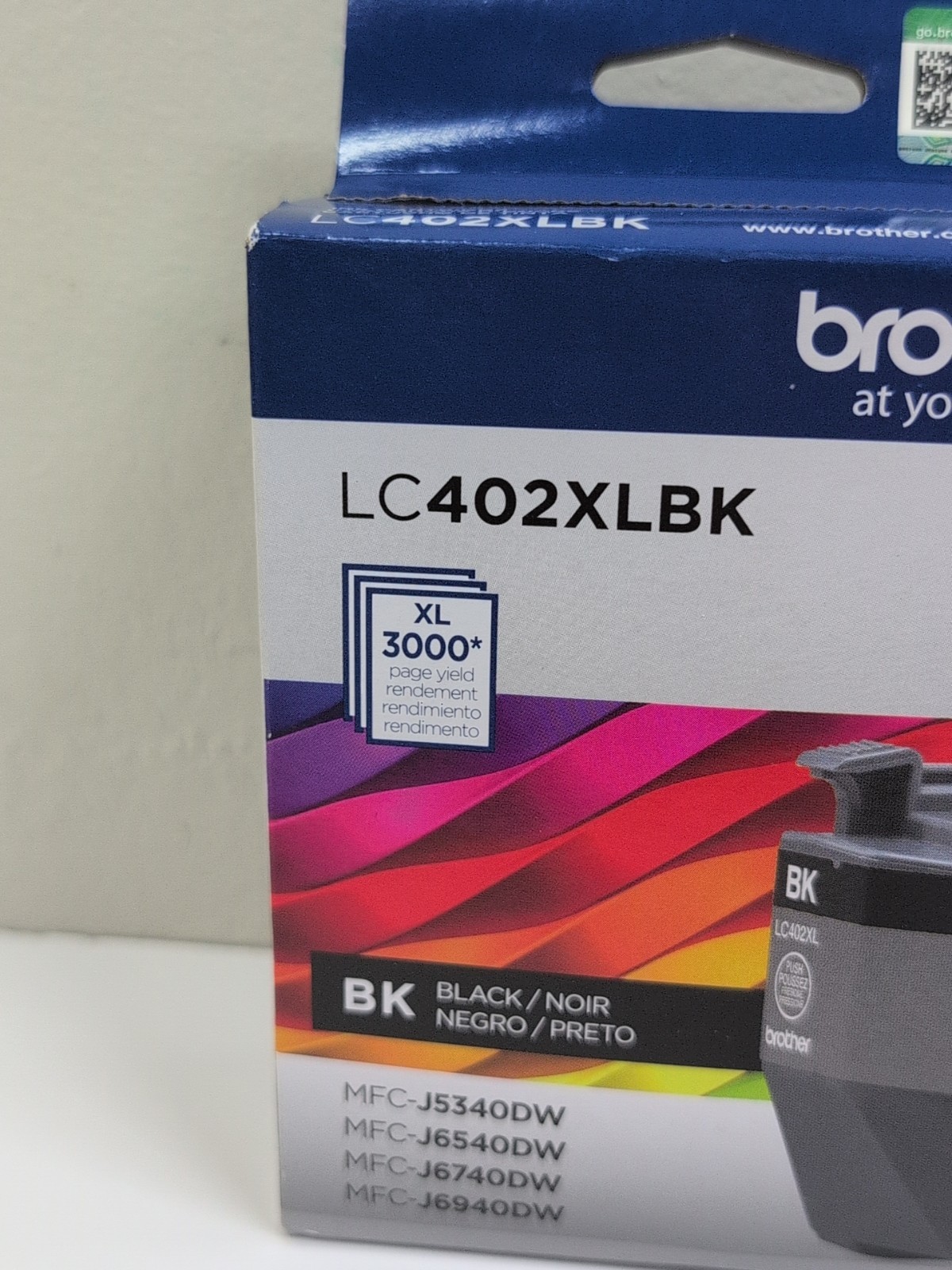Brother LC402XLBKS 3,000 Page-Yield High-Yield Ink – Black New
