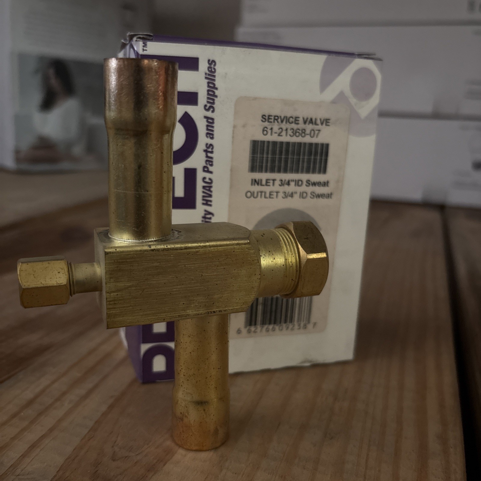 RHEEM 175906 -Ruud 61-21368-07 “3/4″”Sw 600# Service Valve”