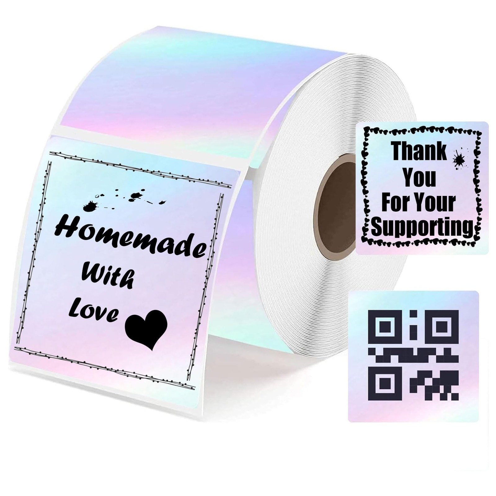 Direct Thermal Stickers Watercolor Thermal Printer Personalized Stickers | 2 …