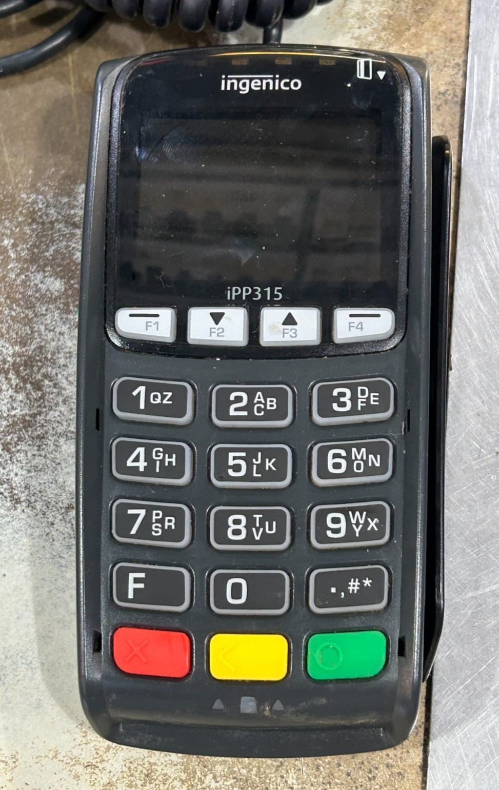 Ingenico Desk 3500 Credit Card Terminal With Ingenico iPP315 Pin Pad