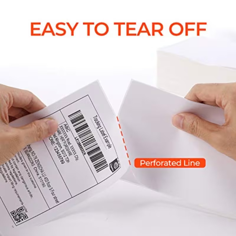 2 Rolls 1000 Labels 4×6 Thermal Labels for Zebra And Most Printers 4″ x 6″ US