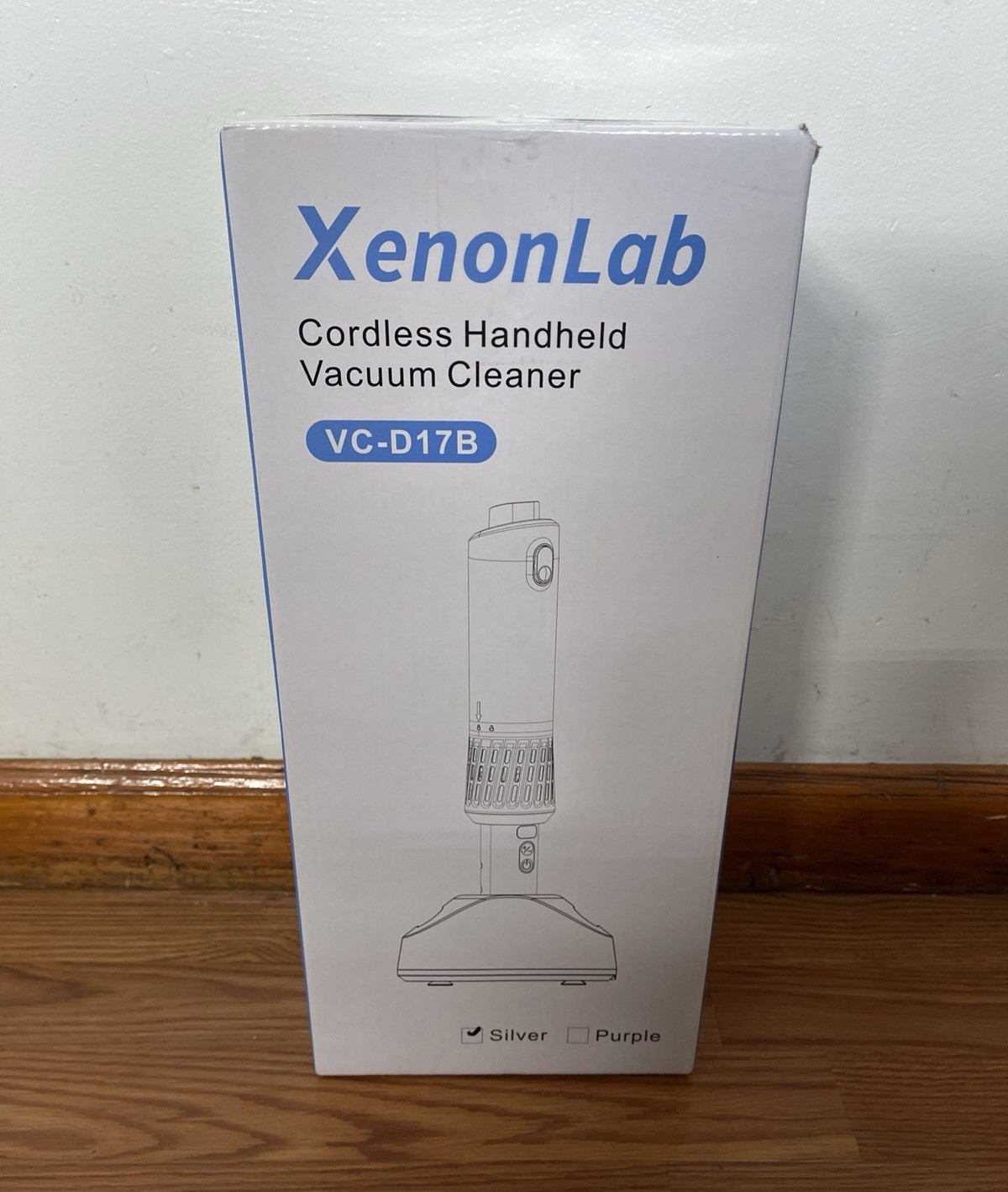 XenonLab VC-D17B Cordless Handheld Vacuum, HEPA, Bagless 0.25 gal, Tools