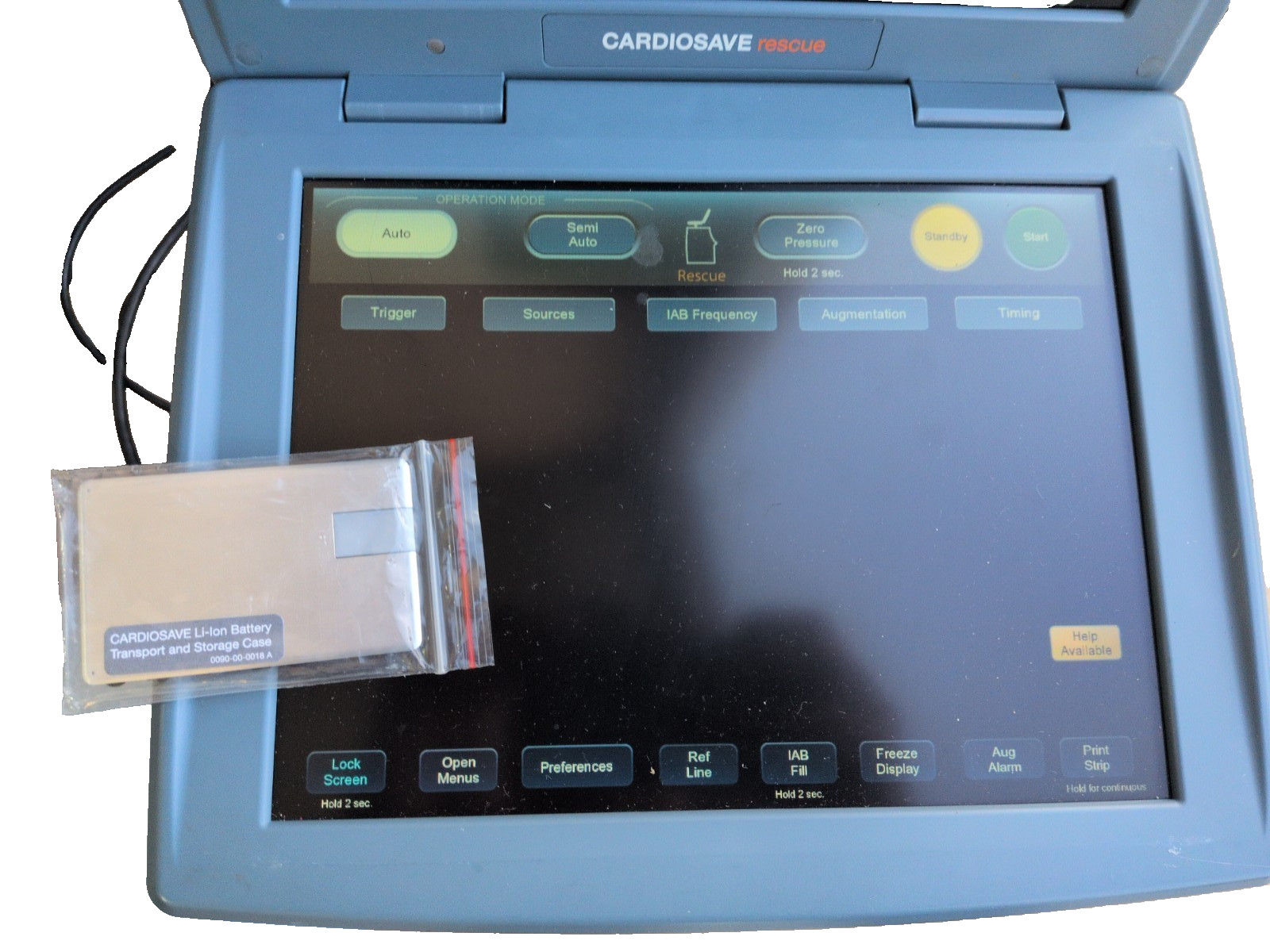 MAQUET Cardiosave Rescue Intra-Aortic baloon pump, 2025 Service 340 Hours
