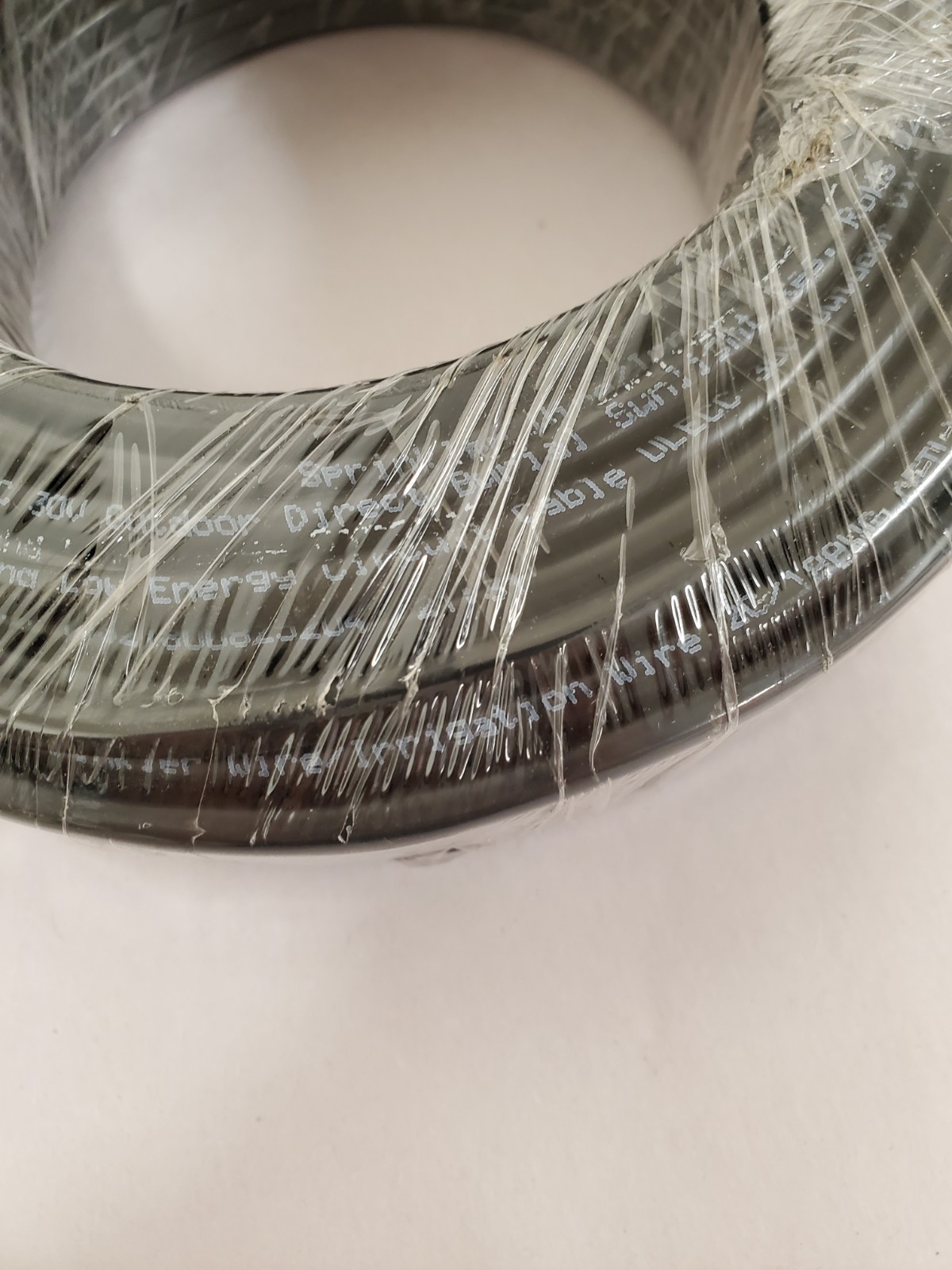 *NEW* 100 ft. 18/2 Irrigation Cable Sprinkler Wire Direct Burial/Outdoor, Black