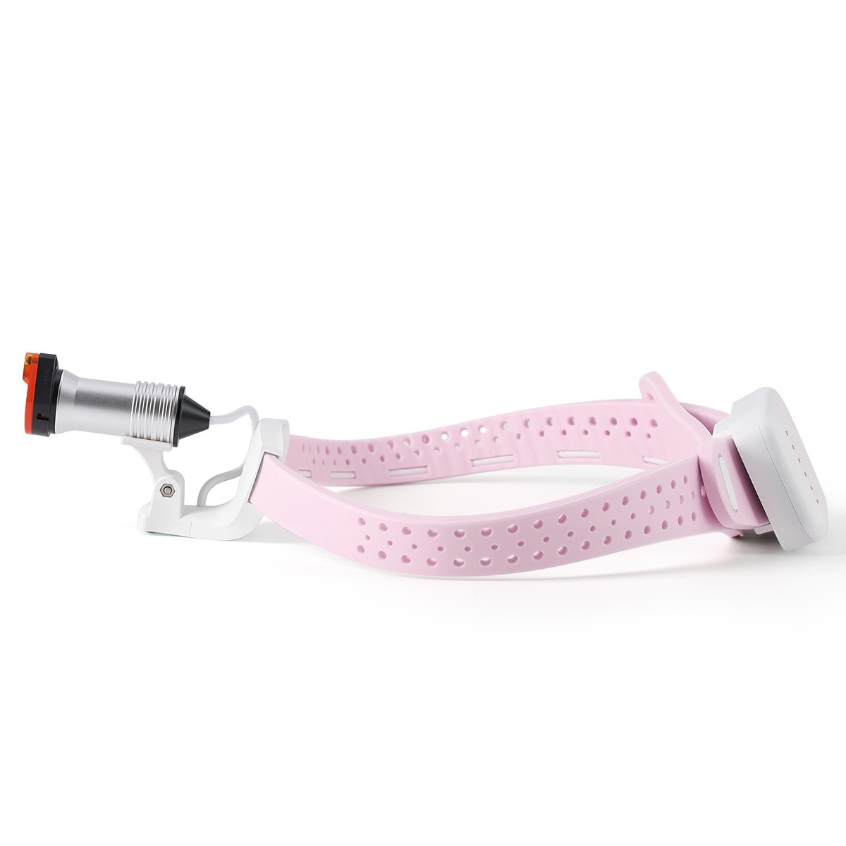 5W Dental LED Surgical Headlight Headband Headlamp Wireless Light Filter Pink