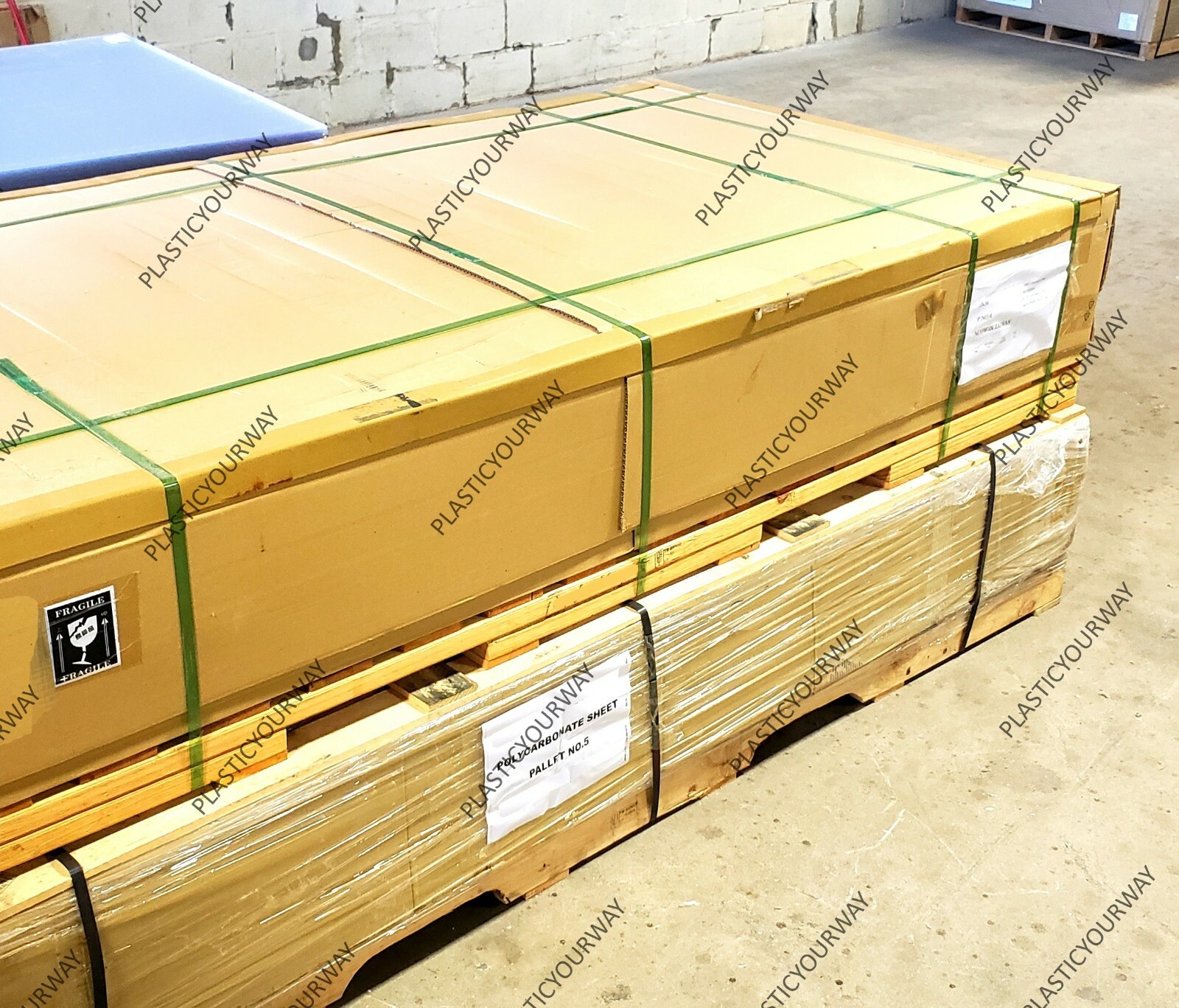 3/8 Acrylic Sheet (.354 x 48 x 96) ( local pickup or freight )