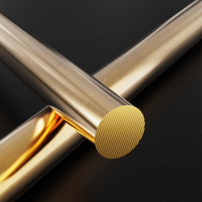 H62 Brass Solid Rod Metal Round Bar Ø:3mm-50mm Length:100/150/200/250/300mm