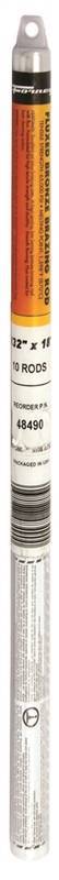 Forney 48490 Flux Coated Bronze Brazing Rod, 3/32″ X18-Inch, 10-Rods 8909939