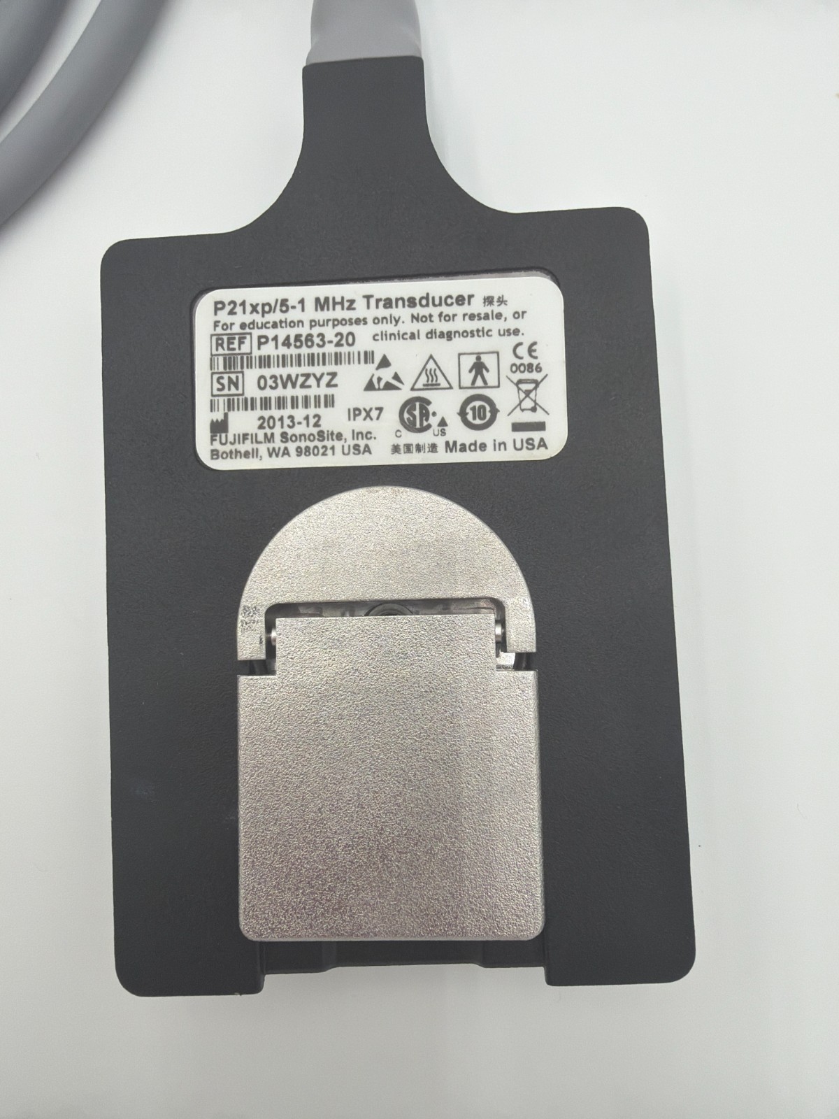 Sonosite P21xp (P14563-20) Ultrasound Transducer / Probe for X-Porte