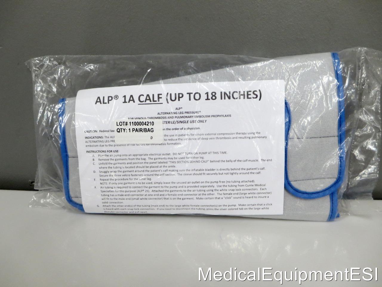 Currie Medical ALP 1A Calf Alternating Leg Pressure Up to 18 inches DVT VTPS