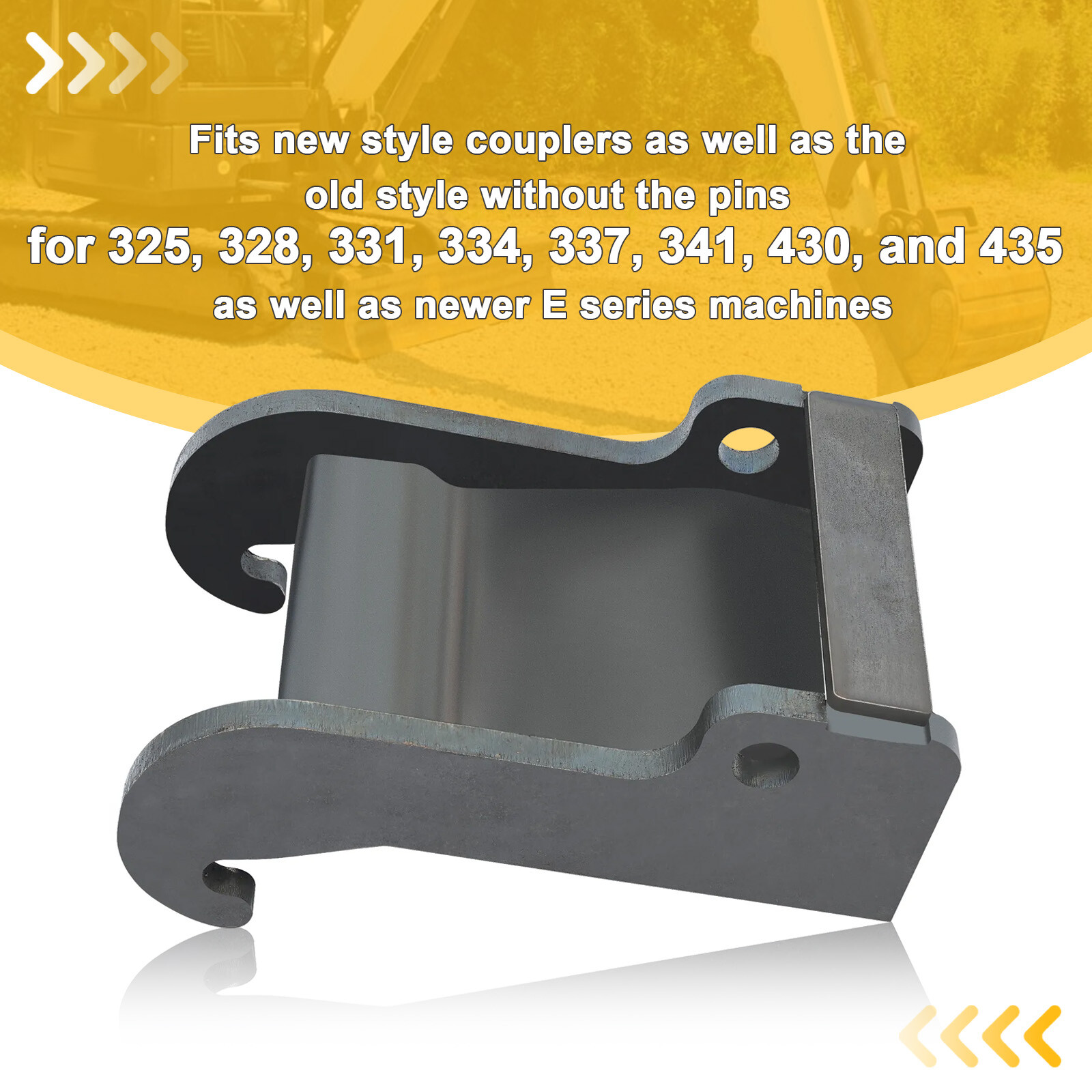 Quick Attach Excavator Coupler Bracket Backhoe For Bobcat E Series 325 328