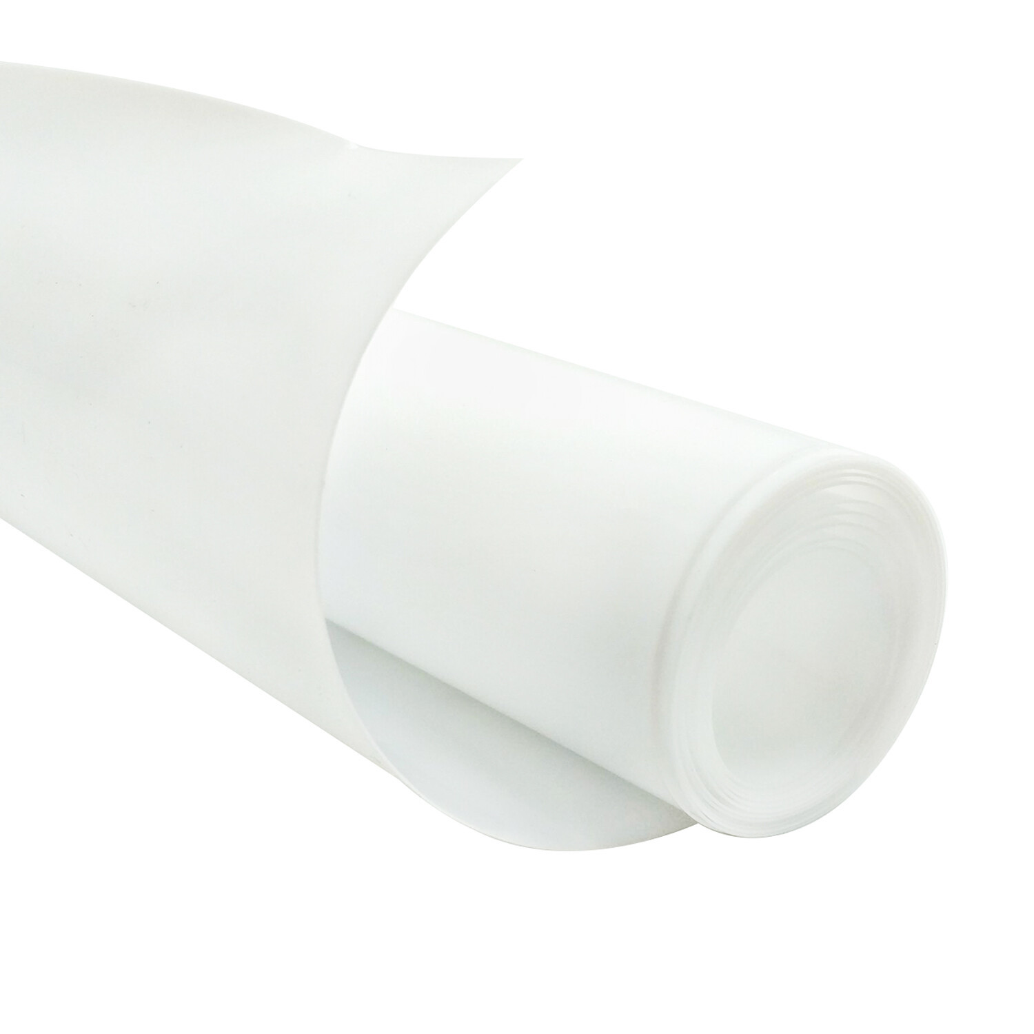 HFS(R) Pure White PTFE Film, No Adhesive, 16 X 60 Inch Roll Thickness 0.35mm