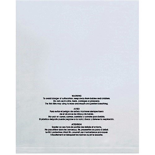 Resealable Suffocation Warning Bags 1.5mil – 6×9 8×10 9×12 10×13 12×15 18×24