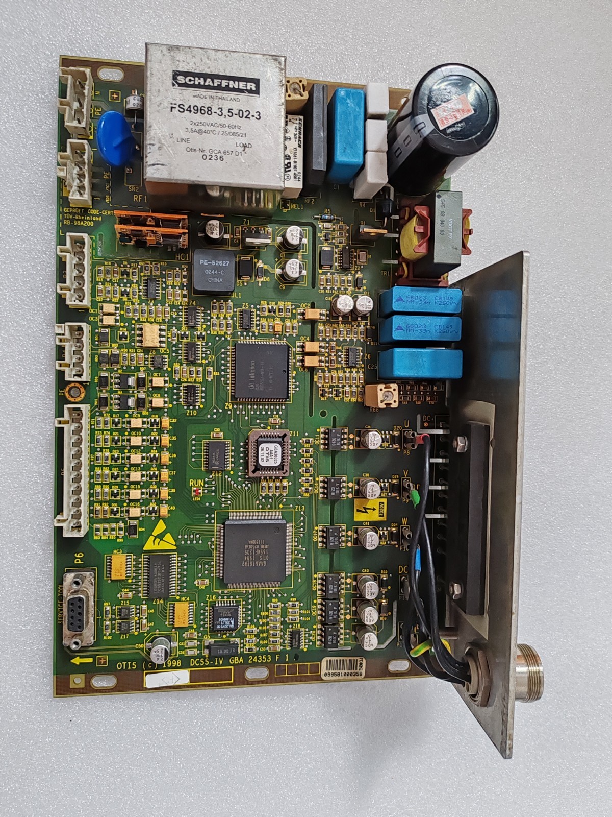 DCSS-IV GBA24353F1 Door operator plate 60 days warranty