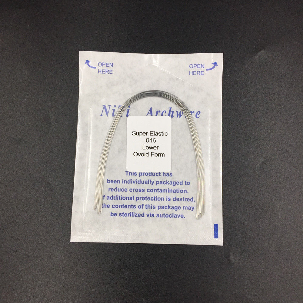 20 Pcs Dental Orthodontic Niti Arch Wire Round Super Elastic Upper+Lower 012-020