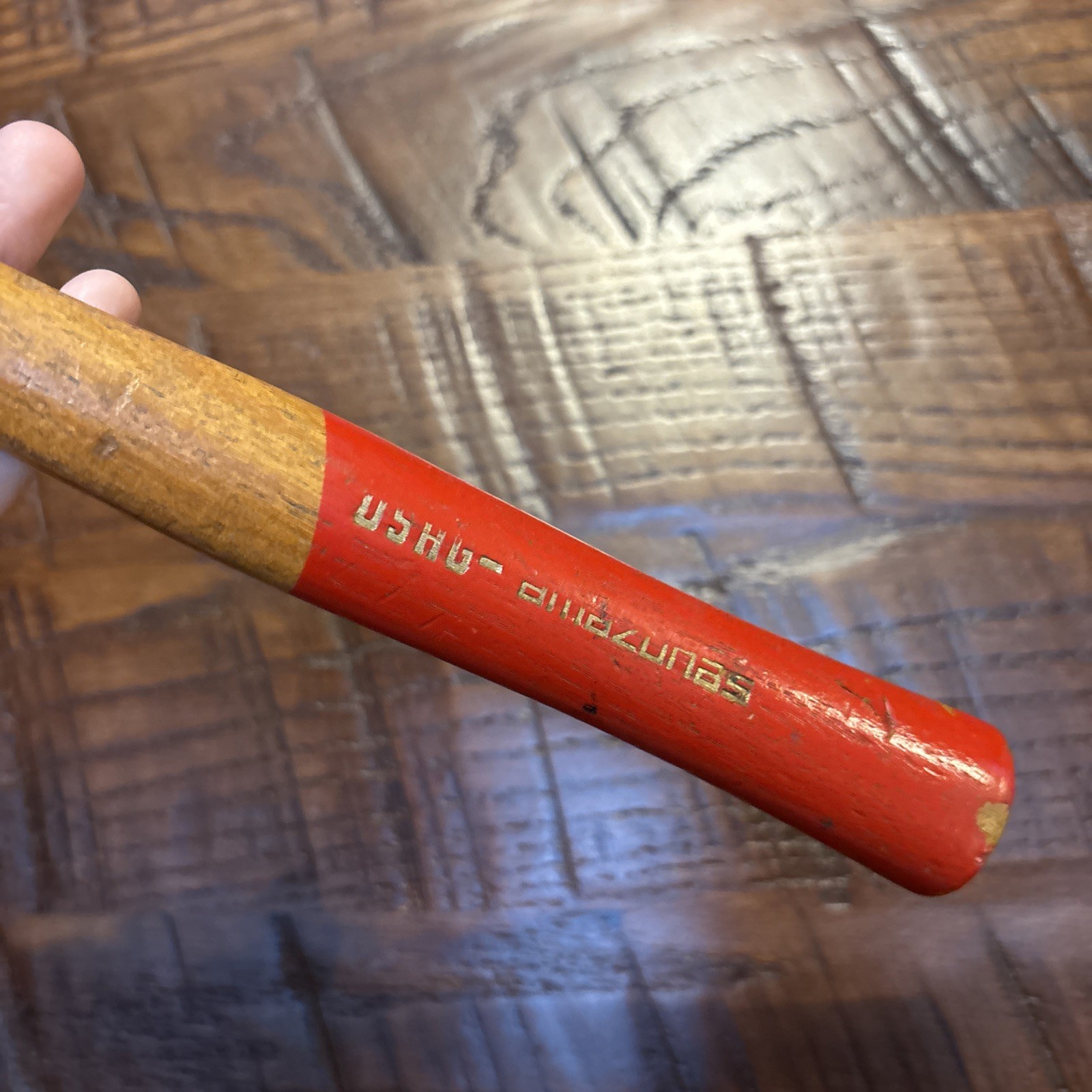 USAG 413B Mechanic’s Hammer with round flat head and horizontal chisel peen