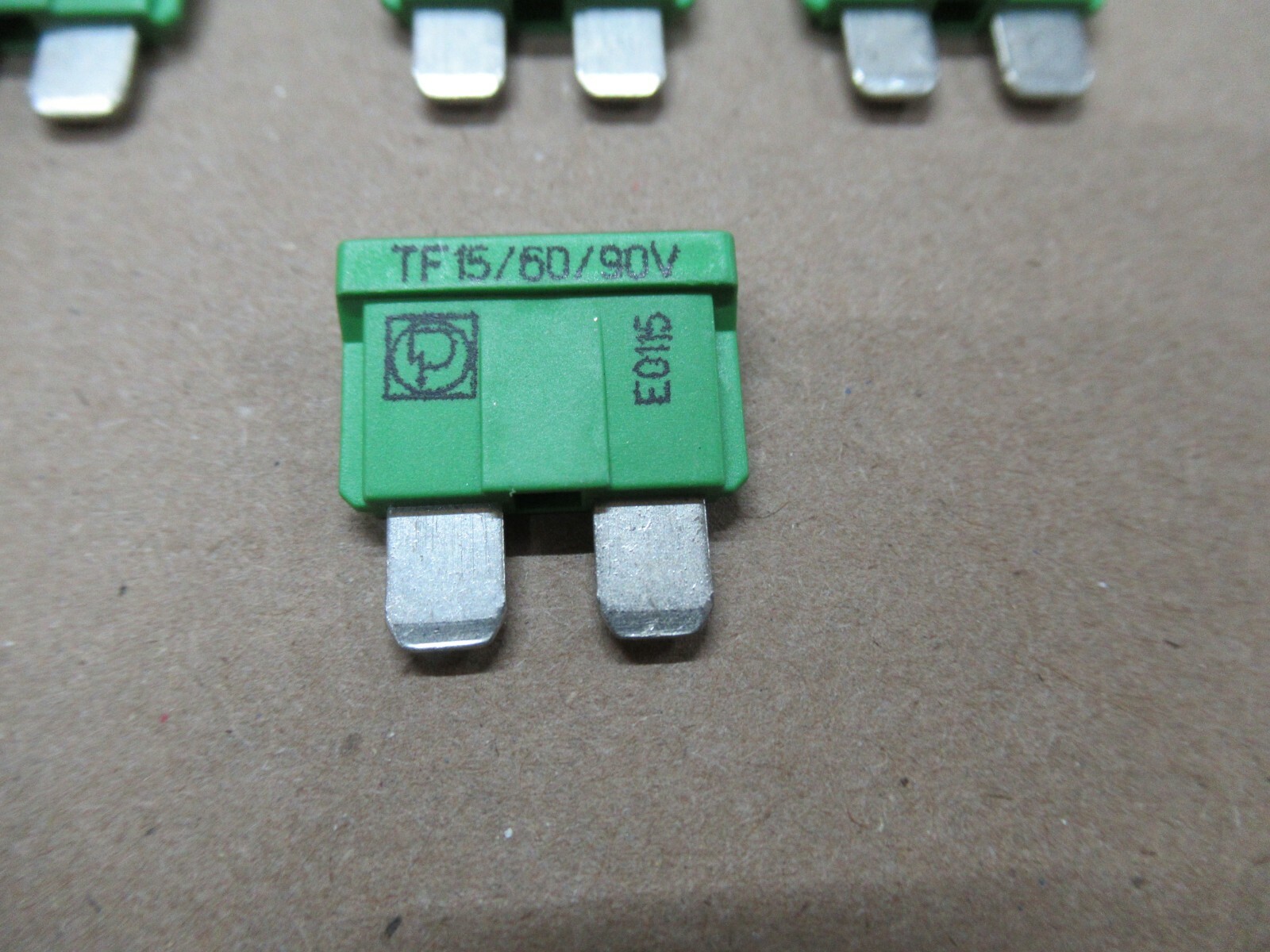 LITTELFUSE 162.7049.5152 GREEN FUSE TF15 / 60 / 90V PACK OF 10