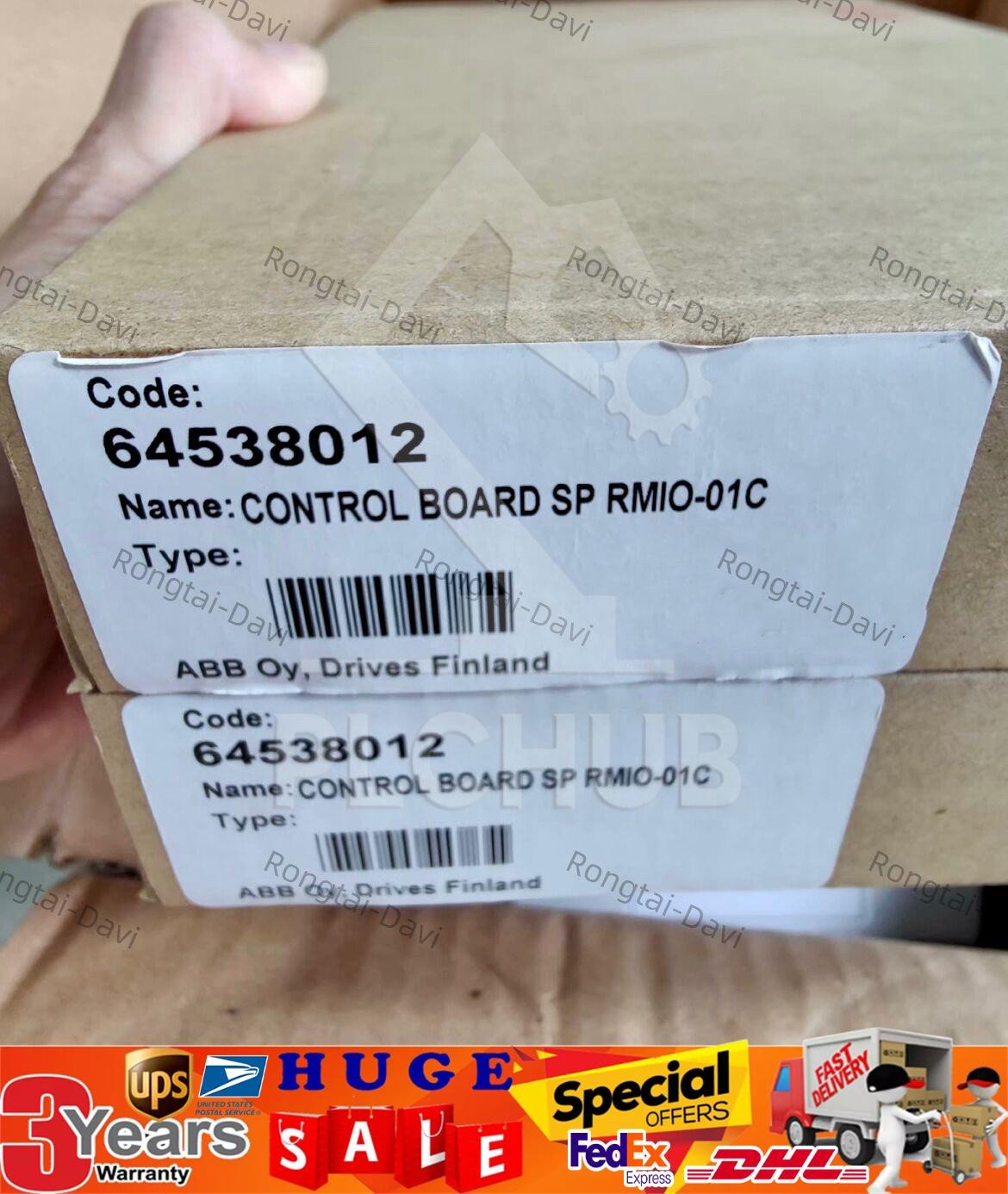 1PC ABB RMIO-01C Frequency converter ACS800 series CPU board new US Free TAX