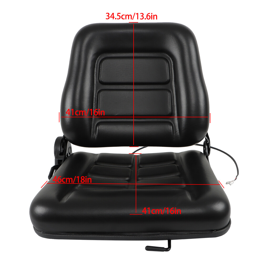 FOR CLARK CAT HYSTER YALE TOYOTA MITSUBISHI Forklift Seat with Adjustable Angle
