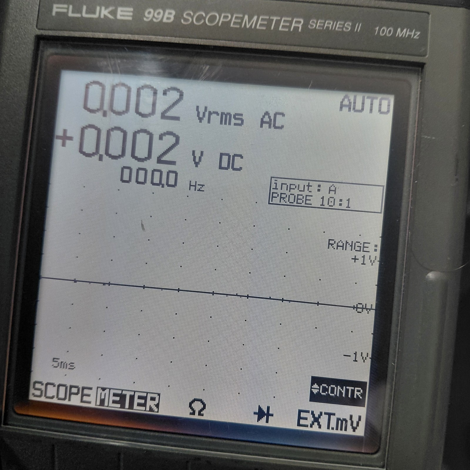 FLUKE 99B SCOPE METER SERIES II 100MHz OSCILLOSCOPE (No AC Adapter) See Descript