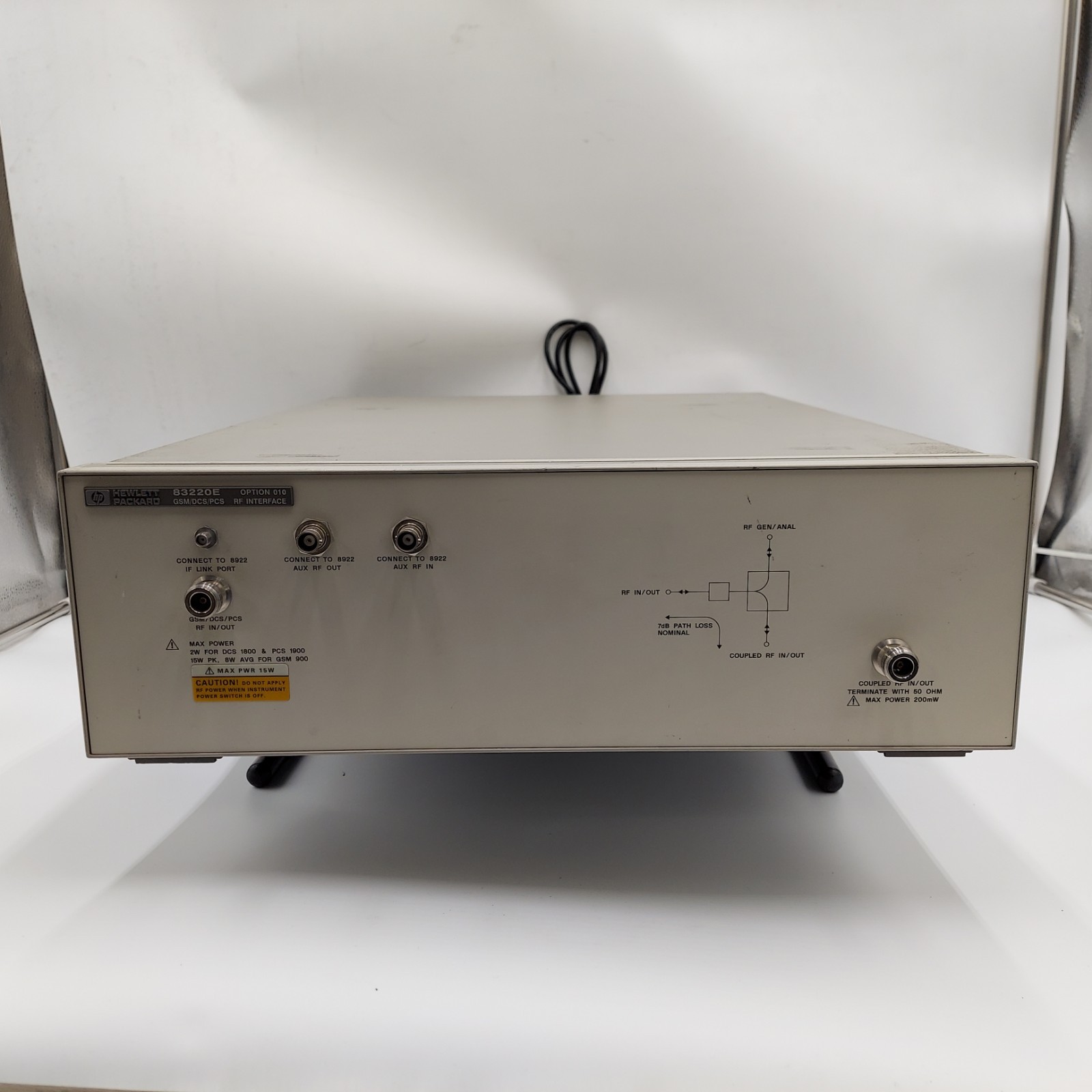 Hp 83220E Dcs Pcs MS RF Interface Agilent Option 010