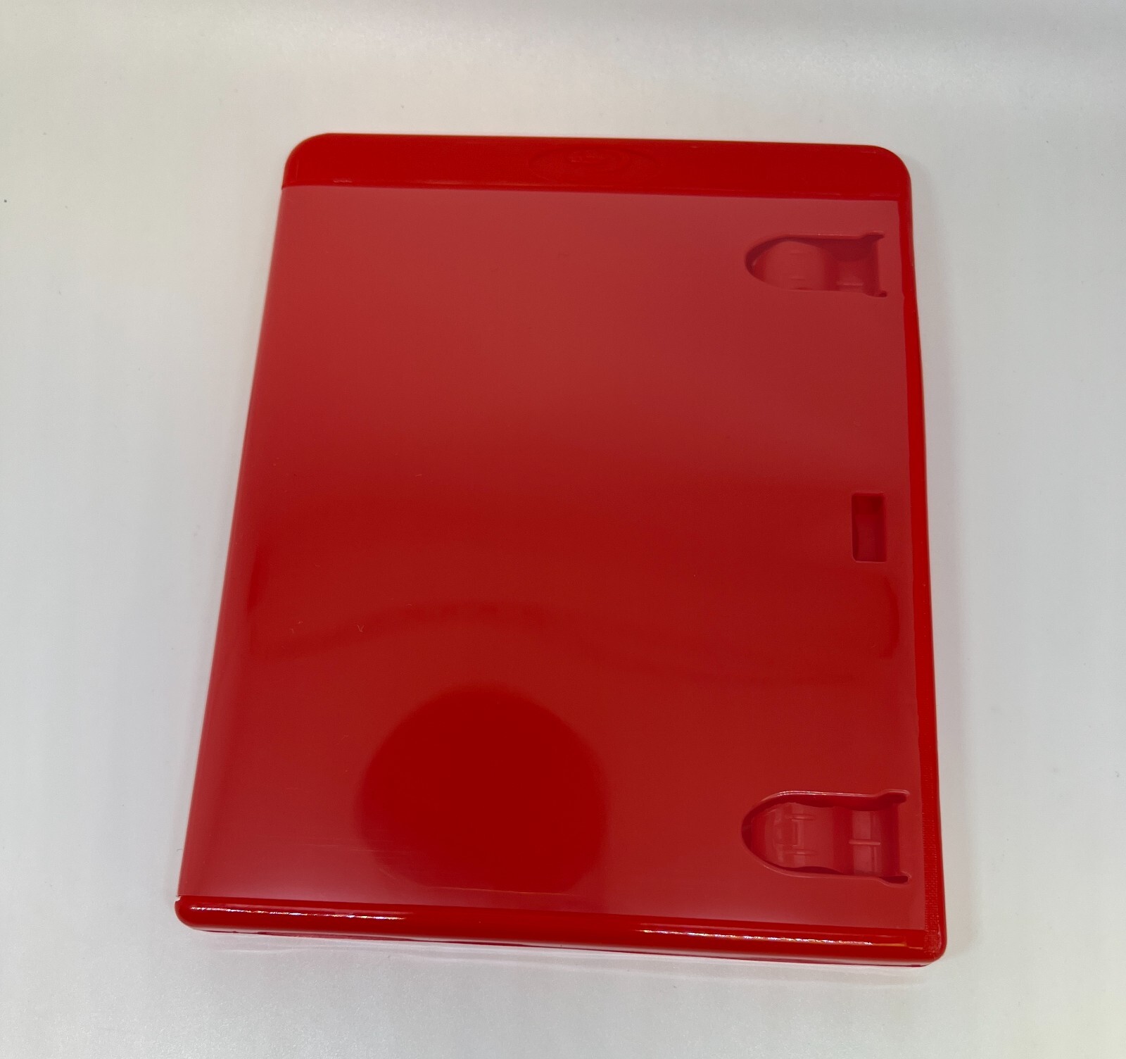 2 NEW HIGH QUALITY 14MM BLU-RAY RED GAME CASE, BLU-RAY LOGO ONLY, BR-RED